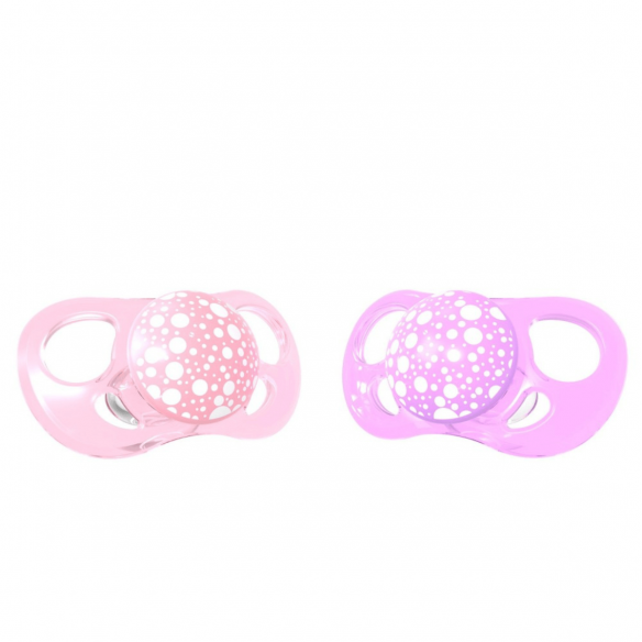 Pack Chupetes Rosa / Morado