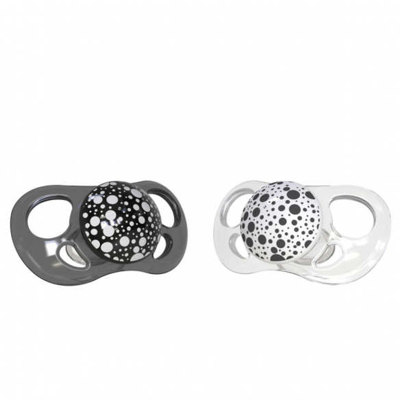 Chupetes Negro y Blanco