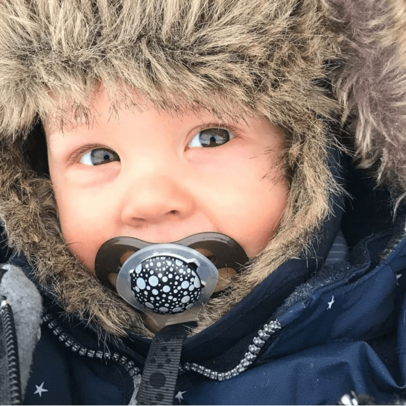 Chupetes Negro y Blanco silicona Twistshake