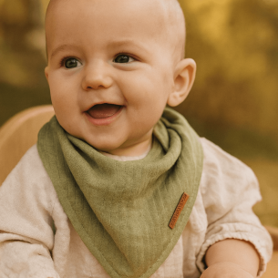 Bandana Puro Oliva Personalizable para bebé 2