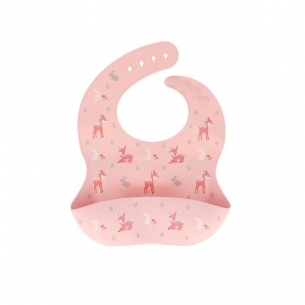 Babero de silicona Sweet Deer