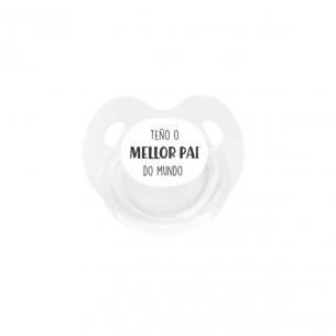 Chupete Teño o Mellor Pai do Mundo Silicona Tutete - 1