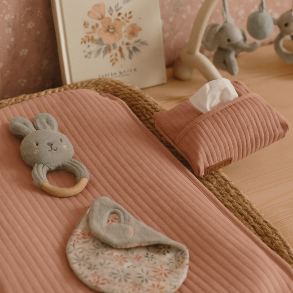 Funda para guardar Toallitas Puro Rosa Rubor Personalizable