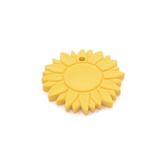 Mordedor Silicona amarillo unisex
