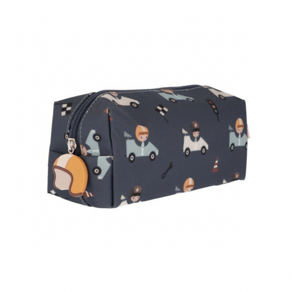 Estuche niños coches Personalizable azul