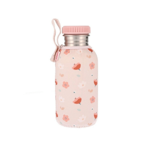 Botella Acero con Funda Little Garden Personalizable