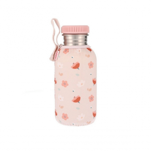Botella Acero con Funda Little Garden Personalizable