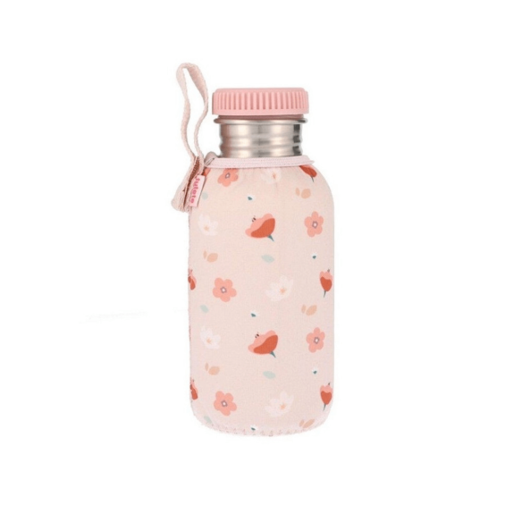 Botella Acero con Funda Little Garden Personalizable