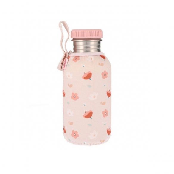 Botella Acero con Funda Little Garden Personalizable