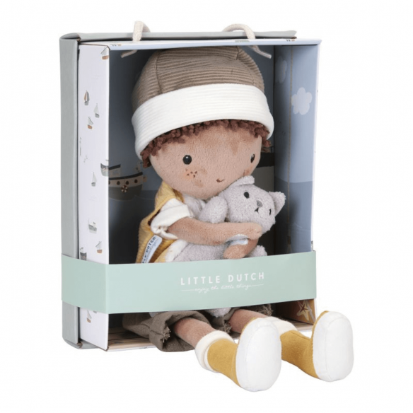 Muñeco Blandito de peluche infantil Jake con cajita