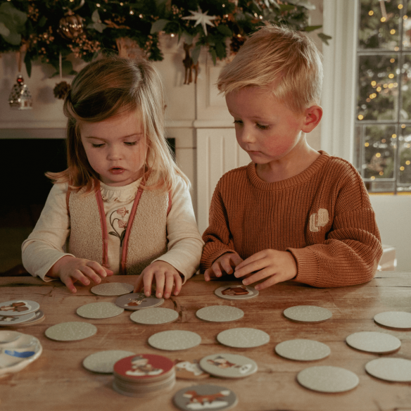 Juego de Memoria Navidad regalo navidad niños y niñas
