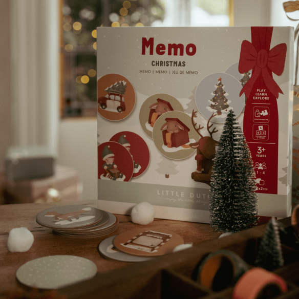 juego de memoria Navidad Little Dutch