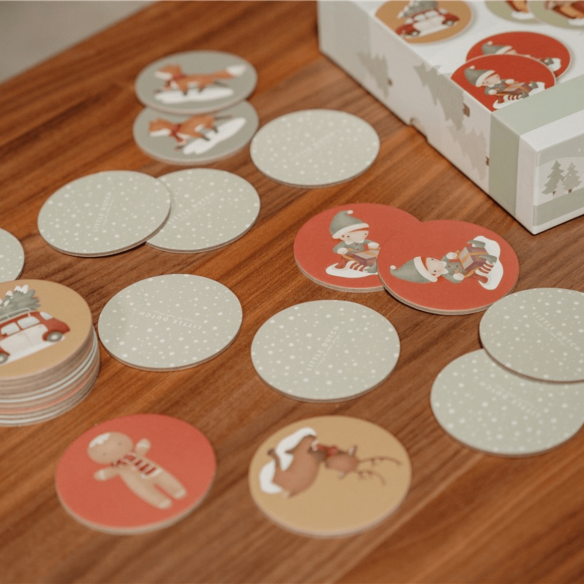juego de memoria Navidad Little Dutch infantil