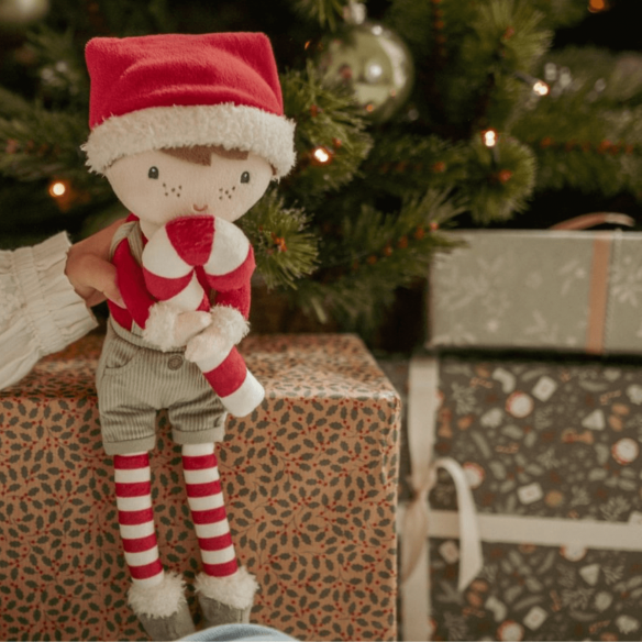 muñeco de peluche navidad para regalo