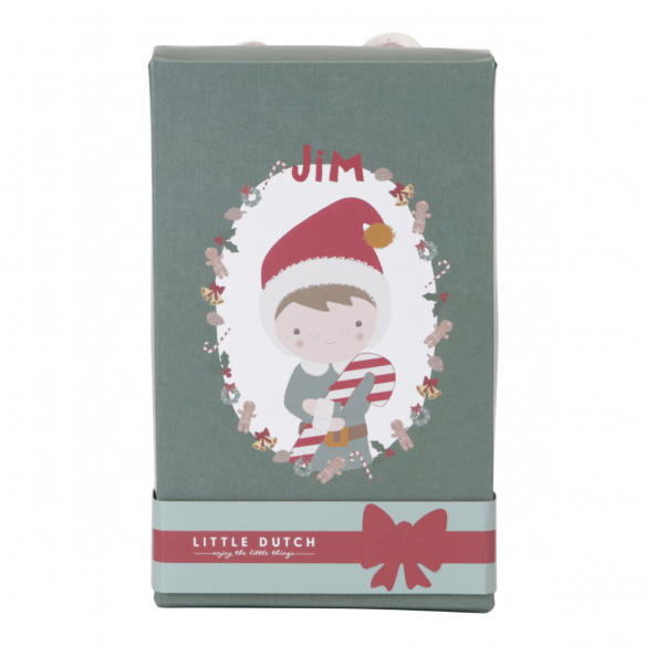Jim Muñeco Blandito Navidad de Little Dutch