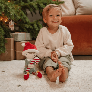 muñeco de peluche navidad para bebé 2