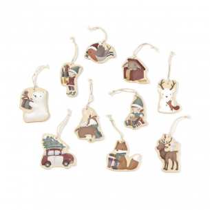 decoración árbol de navidad madera de Little Dutch infantil 2