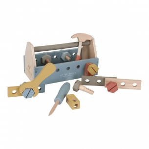 juguete caja herramientas madera