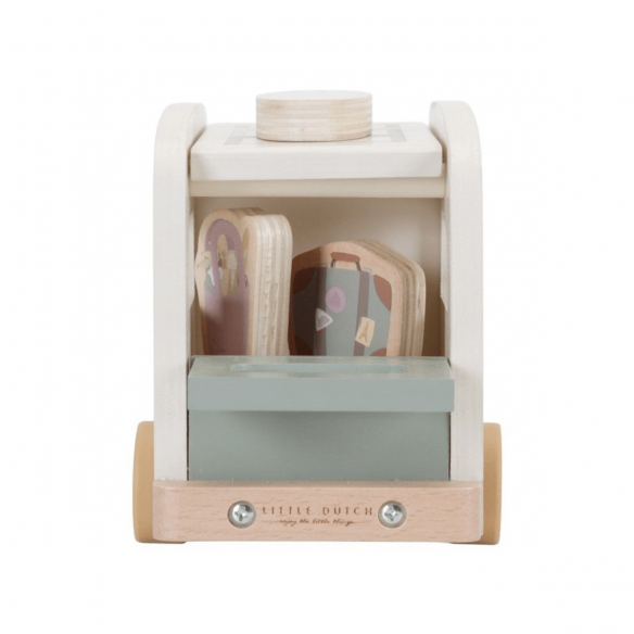 juguete madera caravana furgo