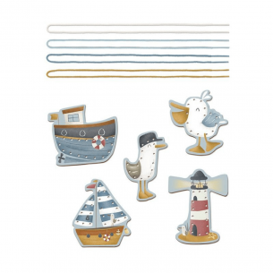 tarjetas para enlazar cordones sailors bay Little Dutch 2