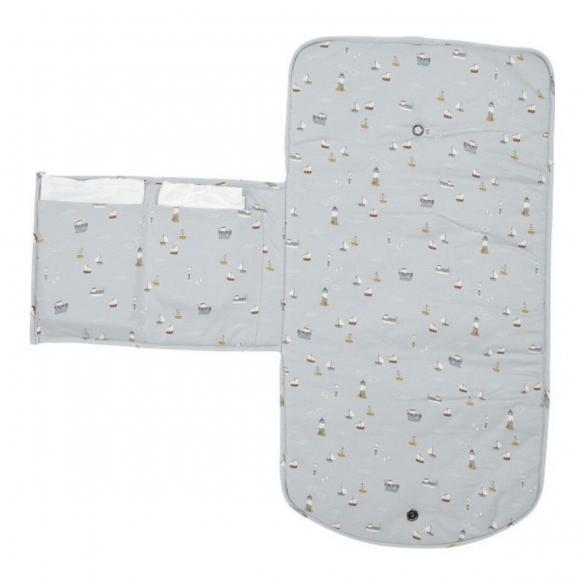 Cambiador Paseo Sailors Bay Azul Personalizable bebe