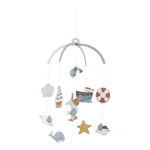 Movil Cartón Sailors Bay para habitación bebé