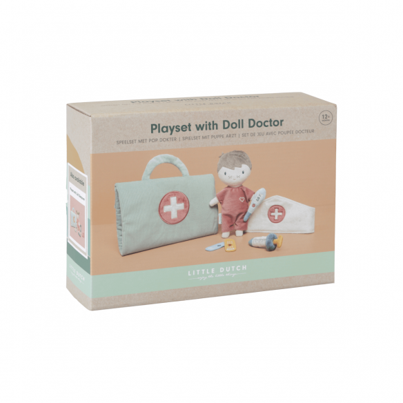 Playset Doctor con muñeco Little Dutch