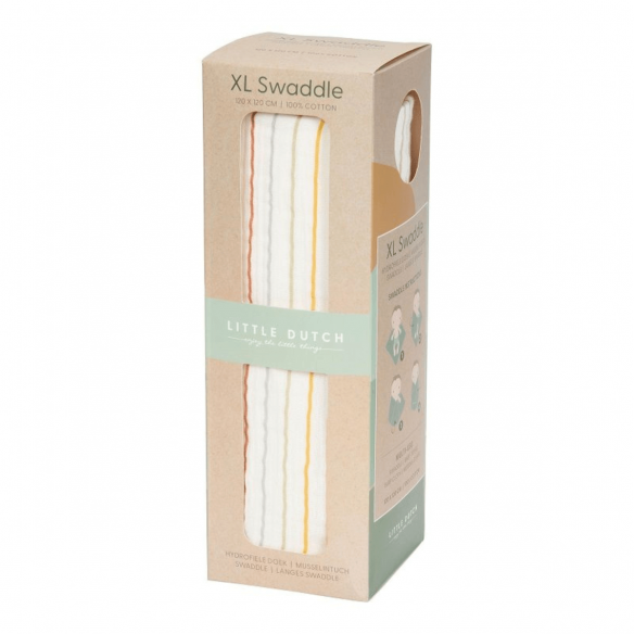 muselina colores unisex bebé Little Dutch