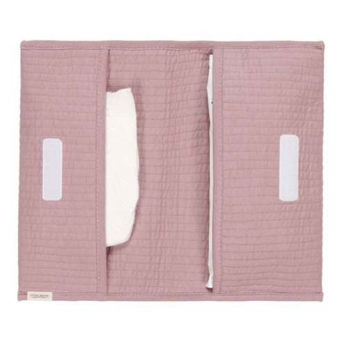 Funda para guardar Pañales y Toallitas Malva Personalizable con el nombre