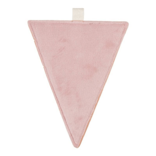 bandera rosa para guirnalda infantil