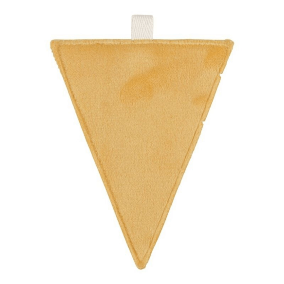 bandera mostaza para guirnalda infantil