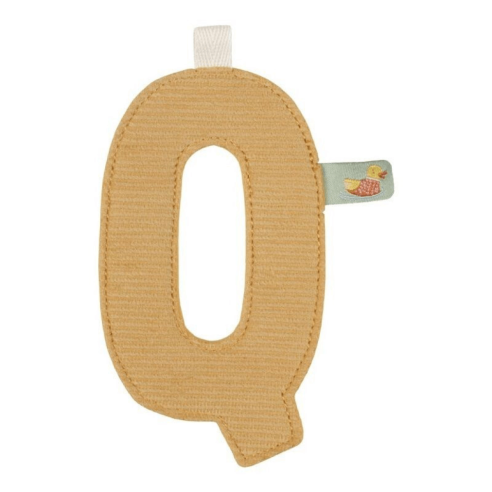Letra Q guirnalda decoración infantil