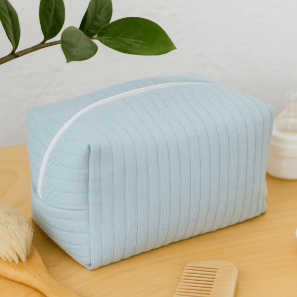 Neceser Puro Azul Suave Personalizable