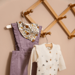 bandana bebé flores 2