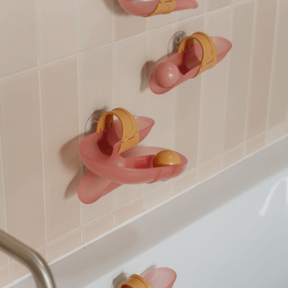 juguete Circuito Creativo Rosa para la bañera