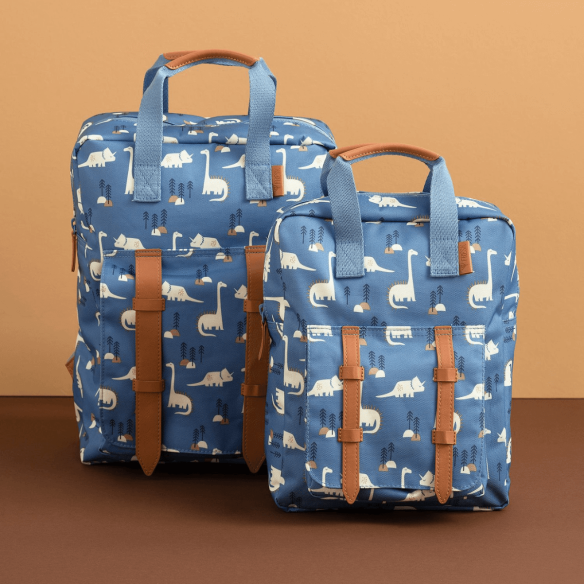 Mochila dinosaurio niños personalizable