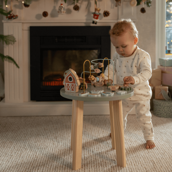 juguete regalo navidad mesa de actividades para bebé