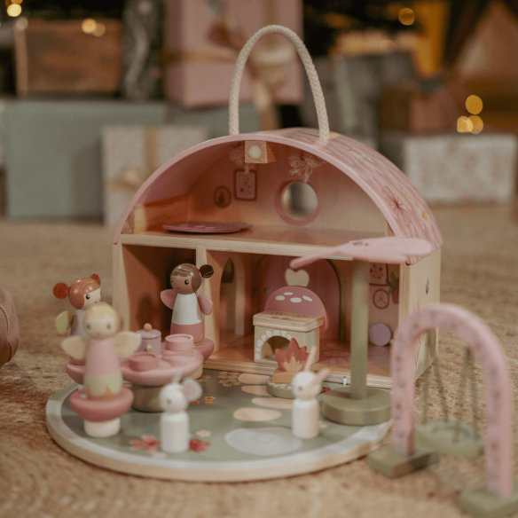 regalo navidad casa de muñecas Fairy Garden