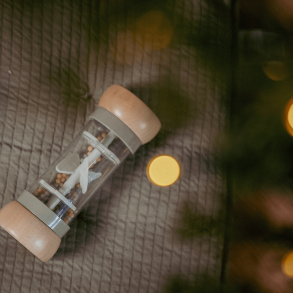 sonajero de lluvia granja regalo navidad bebé