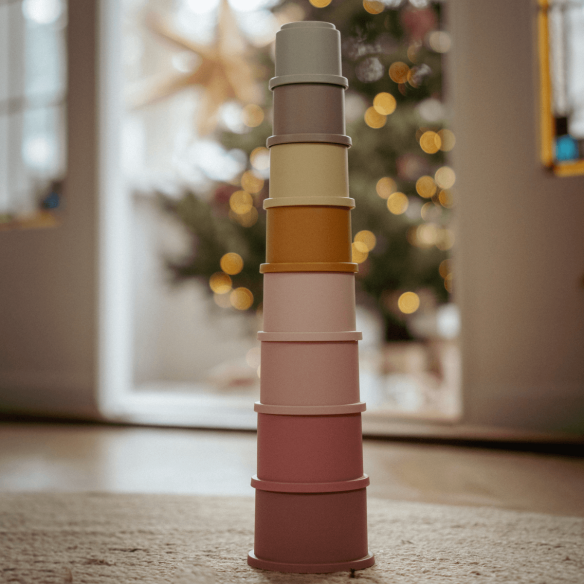 regalo navidad juguete Cubos Apilables Rosas