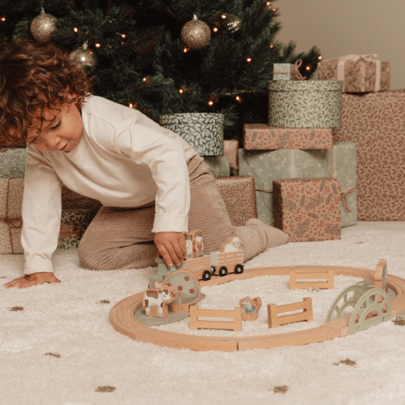 regalo navidad Tren con Vías de la Granja