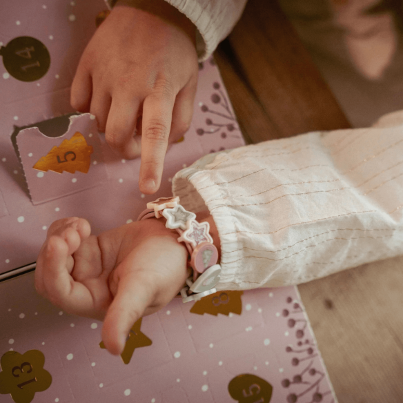 Calendario de Adviento infantil para crear Pulseras a partir de 3 años