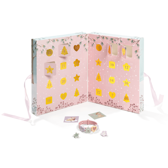 Calendario de Adviento para crear Pulseras para niñas