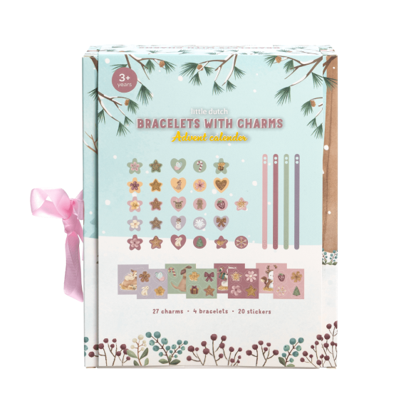 Calendario de Adviento para crear Pulseras de Little Dutch