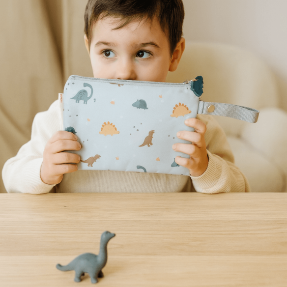 Funda para Bocadillo infantil de dinosaurios Personalizable
