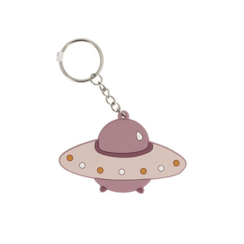 Llavero de silicona para el cole para datos personales