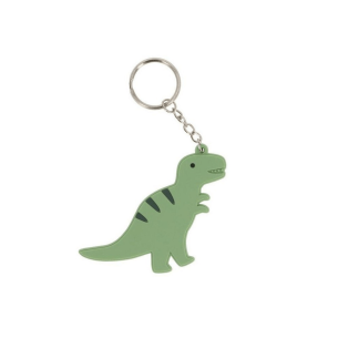 Llavero de silicona dino