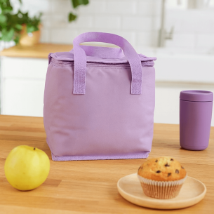 Bolsa Merienda Térmica Lila infantil 2