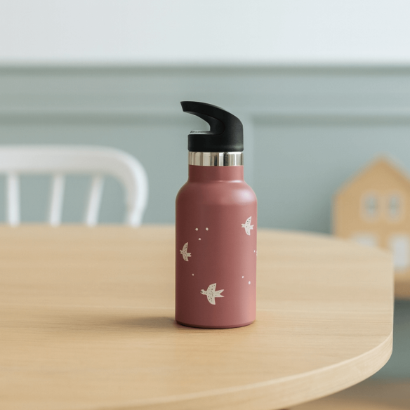 Botella térmica golondrinas personalizable niñas de Fresk
