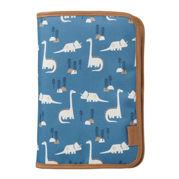 Bolsa con cambiador impermeable dinosaurios